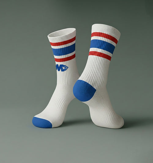 Progression Socks - Classic White