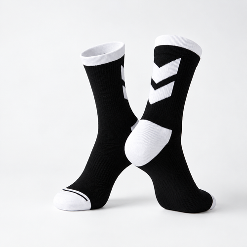 Muniz Football Game on Socks – Black